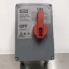 Hubbell TYPE 4X, 12K, CAT. NO. HBLDS3 Circuit-Lock Disconnect Switch manual motor controller, motor disconnect