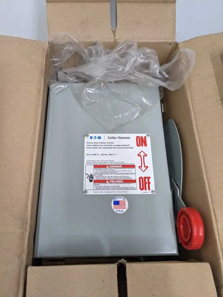 Eaton Cutler - Hammer DH361UDK Non-Fusible Disconnect Heavy Duty Safety Switch