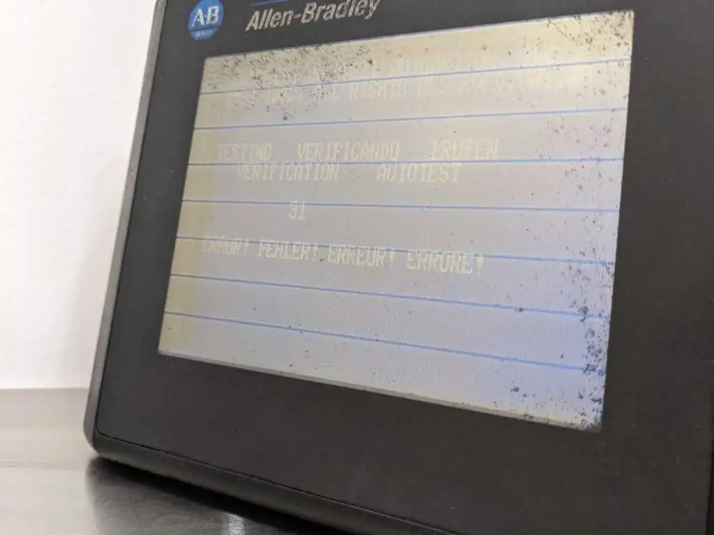 Allen-Bradley 2711-T6C2L1 PanelView 600 24, VDC 24 - Image 2