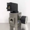 SMC AV3000-03-5DZ Soft Start Solenoid Valve 24 VDC g36-10-01 Pressure Gauge 0-1MPa - Image 2