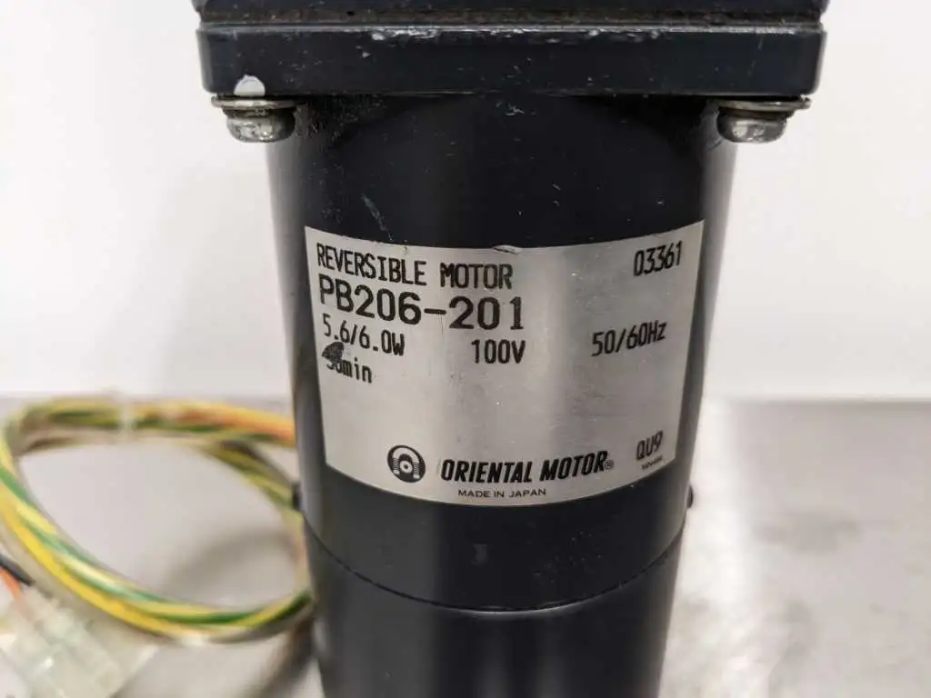 Oriental Motor PB206-201 Reversible Motor 100, V 5.6, 6.0 2GK60K Gear Head - Image 6