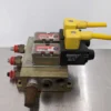 Numatics 031SA400E Solenoid Valve 24, VDC 6 236-115b With Block