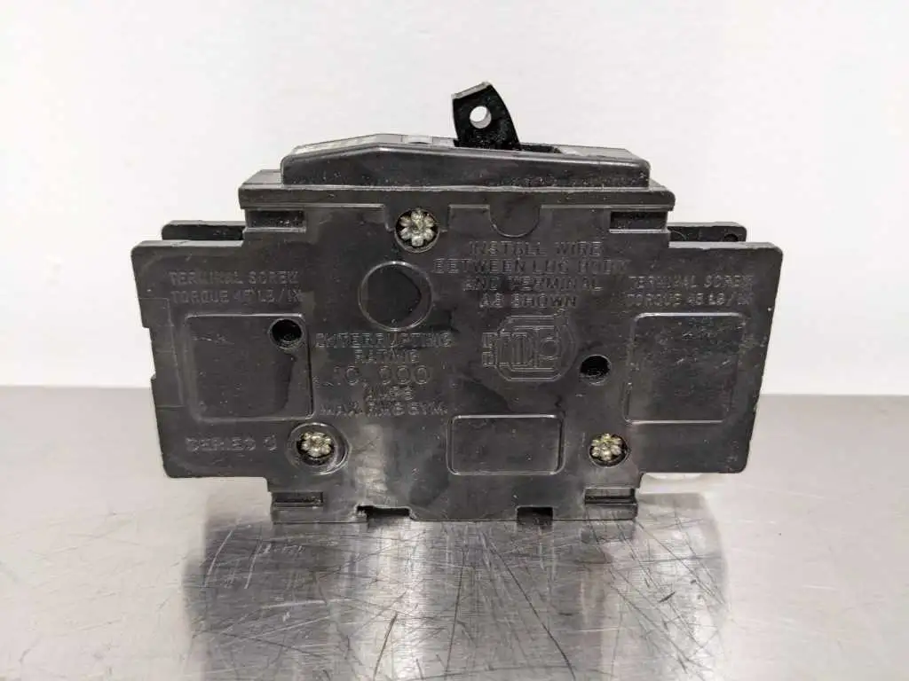 Square D QOU62 Circuit Breaker 120, 240 20 120/240 1 POLE 20 AMP - Image 2