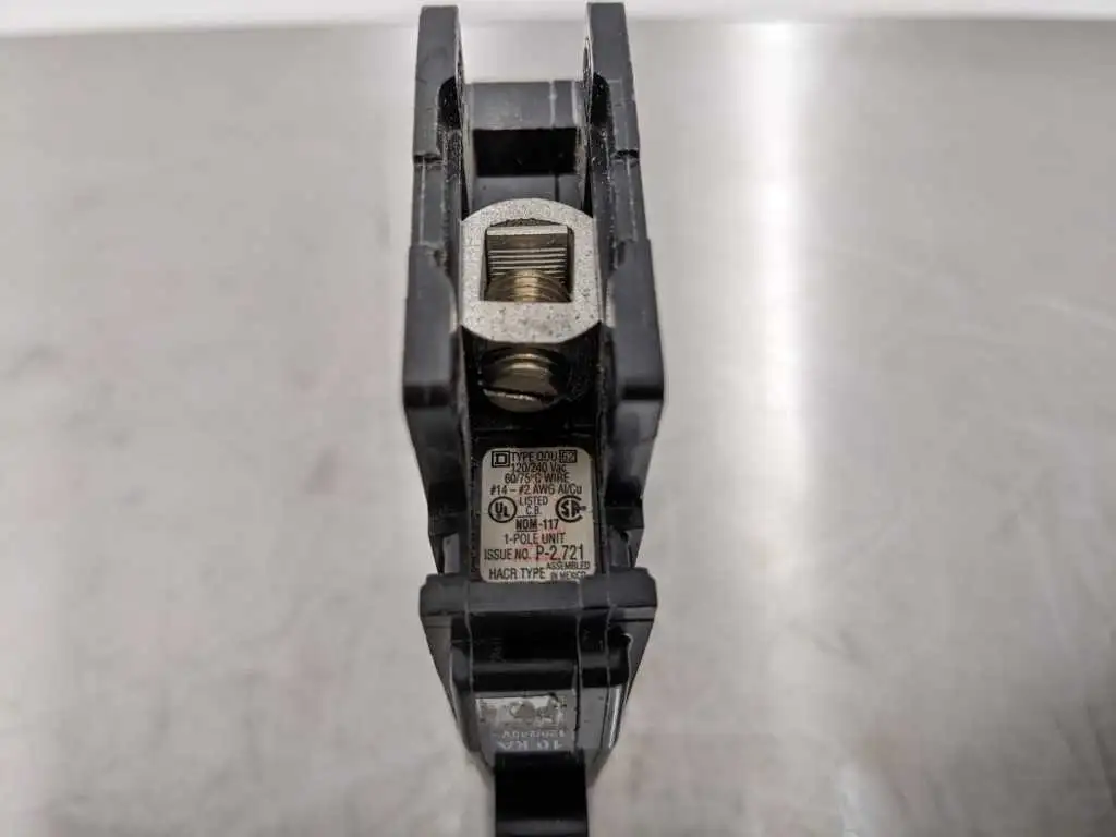 Square D QOU62 Circuit Breaker 120, 240 20 120/240 1 POLE 20 AMP - Image 5
