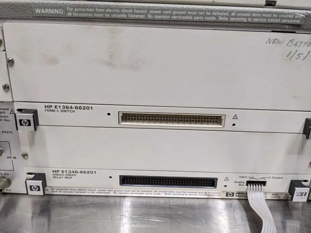 Hewlett Packard 75000 Mainframe E1301A Series B E1326B E1364-66201 E1346-66201 - Image 12