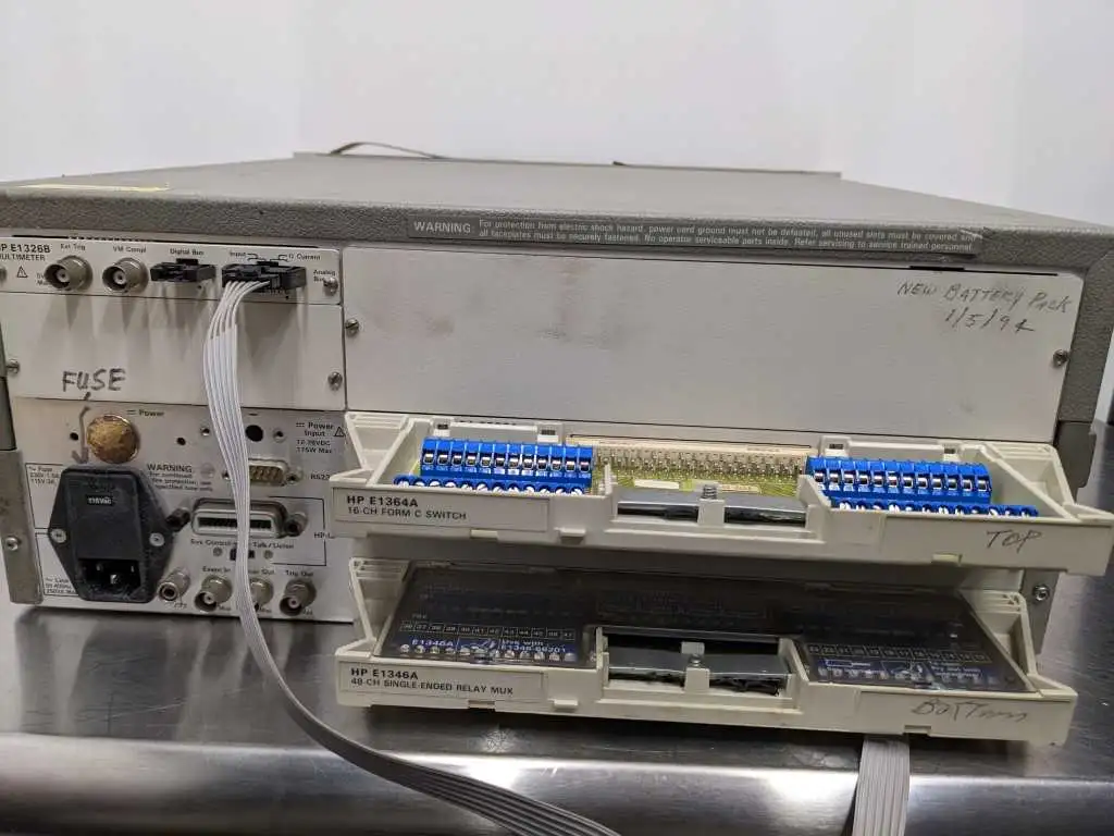 Hewlett Packard 75000 Mainframe E1301A Series B E1326B E1364-66201 E1346-66201 - Image 6