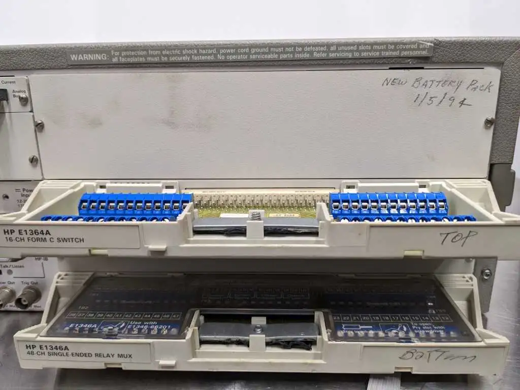 Hewlett Packard 75000 Mainframe E1301A Series B E1326B E1364-66201 E1346-66201 - Image 9