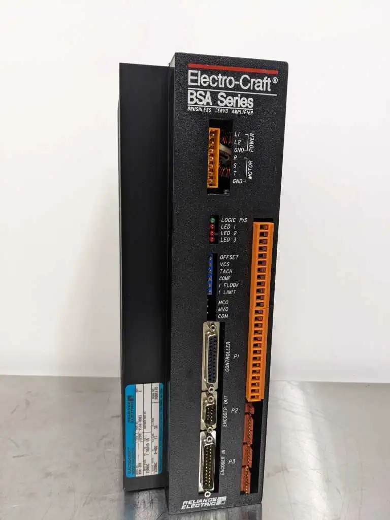 Reliance BSA-30X Electro-Craft BSA Series Brushless Servo Amplifier Rev F 0-400 Hz 9106-0083 - Image 11