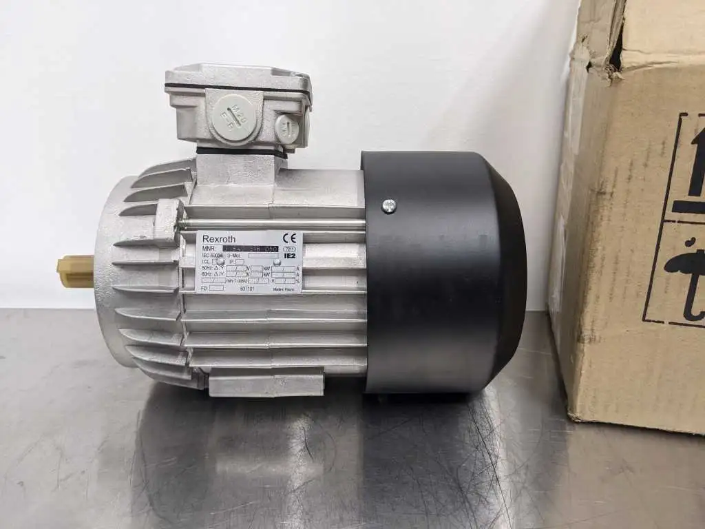 Rexroth 3842518050 AC Motor 1400, 1680 RPM 3-842-518-050 B12508073 - Image 2