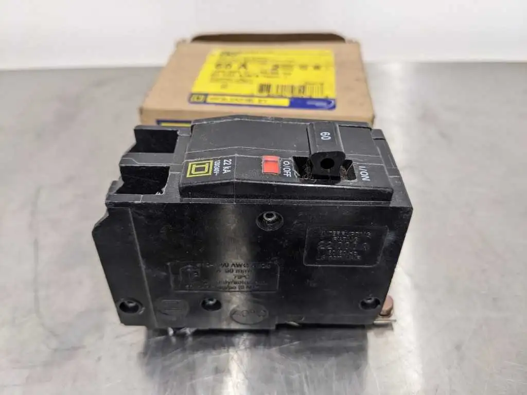 Square D QOB260VH Bolt-on Circuit Breaker 120, 240, VAC 60 60A 2 Pole 120/240V - Image 4