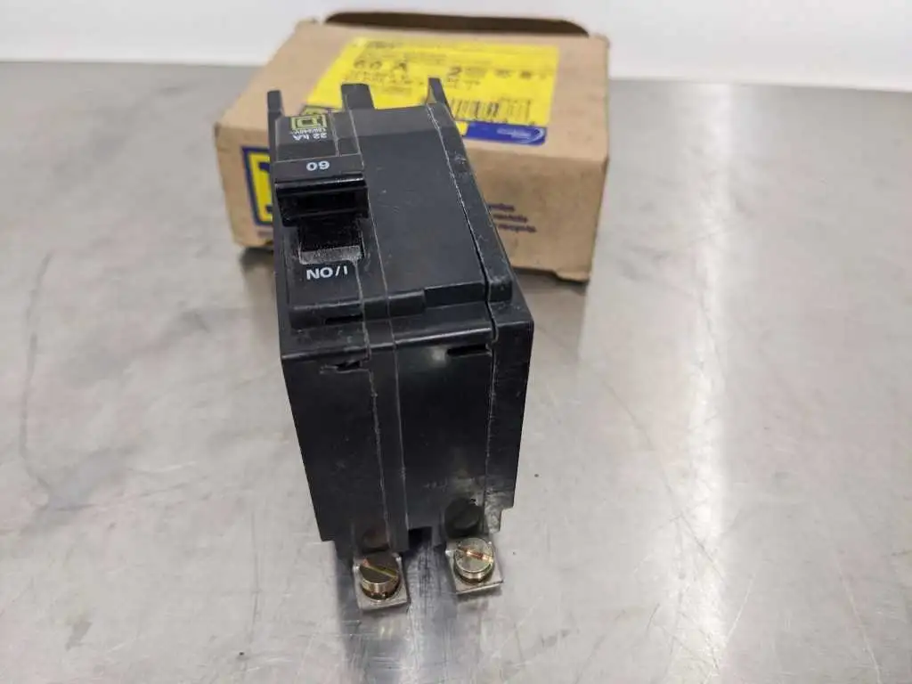 Square D QOB260VH Bolt-on Circuit Breaker 120, 240, VAC 60 60A 2 Pole 120/240V - Image 5
