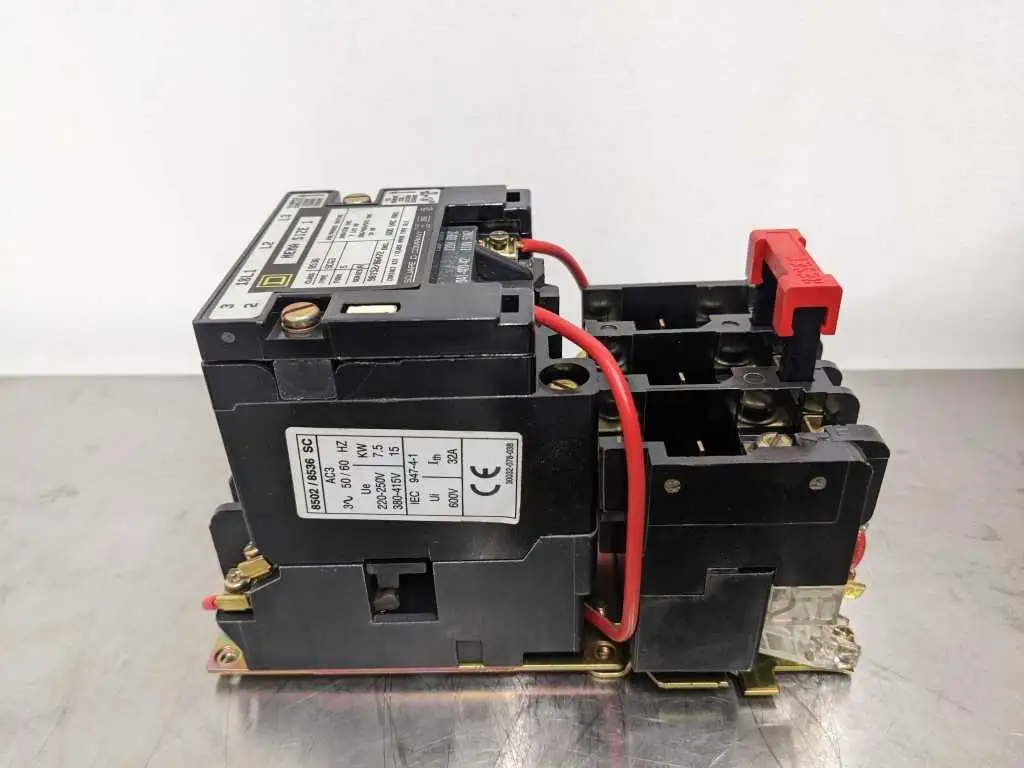 Square D 8536SCG3V02S AC Magnetic NEMA Size 1 Starter 110 120 V 50/60 Hz - Image 3