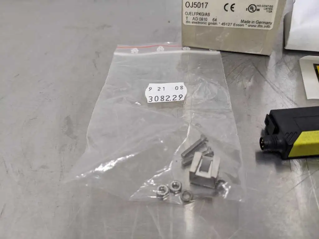 IFM Efector OJ5017 Photoelectric Sensor OJELFPKG/AS T AD 0810 64 - Image 5