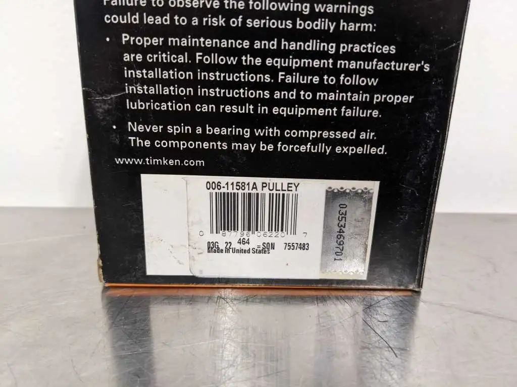 Timken 006-11581A Pulley - Image 2