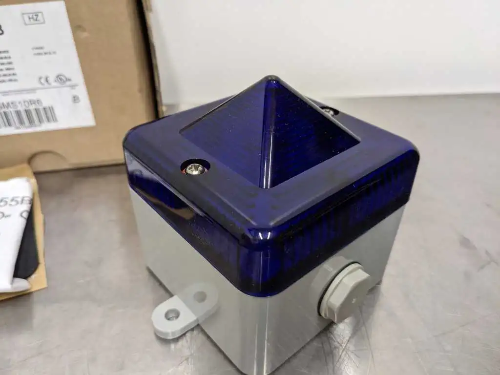 Allen-Bradley 855B-GMS10R6 Visual Signal Device Blue 110 VAC 100mA Type 3R, 13 - Image 6