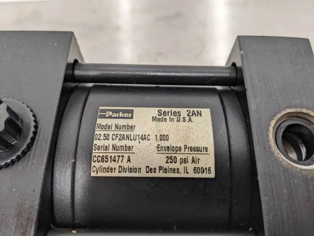 Parker 02.50 CF2ANLU14AC 1.000 Pneumatic Cylinder Series 2AN 250 PSI Air - Image 8