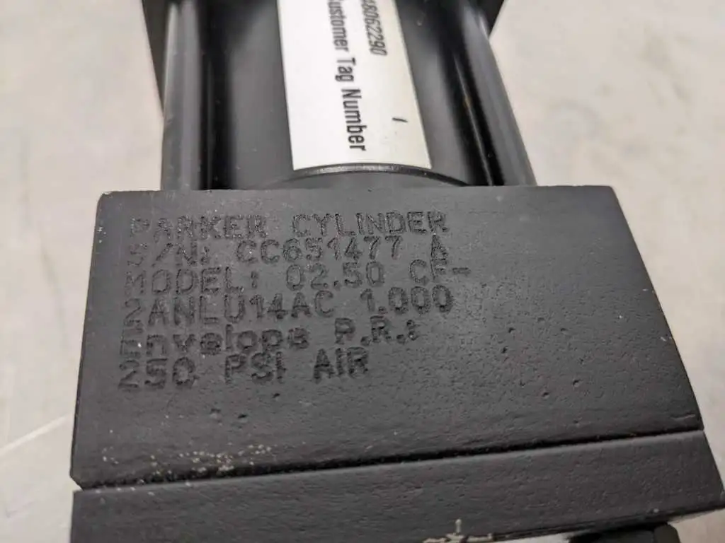 Parker 02.50 CF2ANLU14AC 1.000 Pneumatic Cylinder Series 2AN 250 PSI Air - Image 9