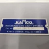 Kamco K80 104 D DP Rotating Cam Limit Switch K80 Series - Image 7