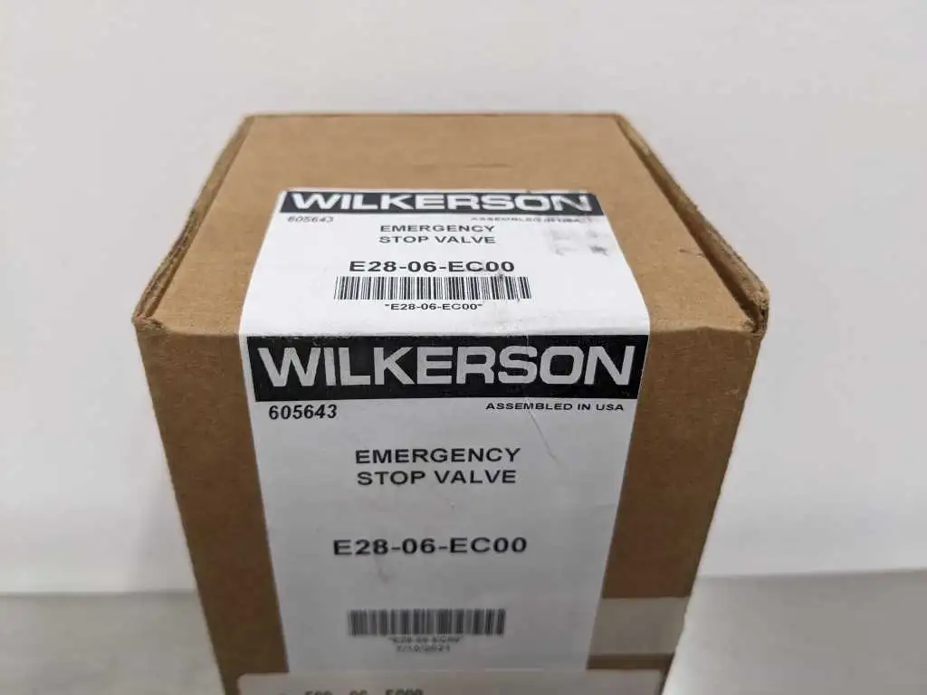 Wilkerson E28-06-EC00 Emergency Stop Valve E-Stop - Image 12