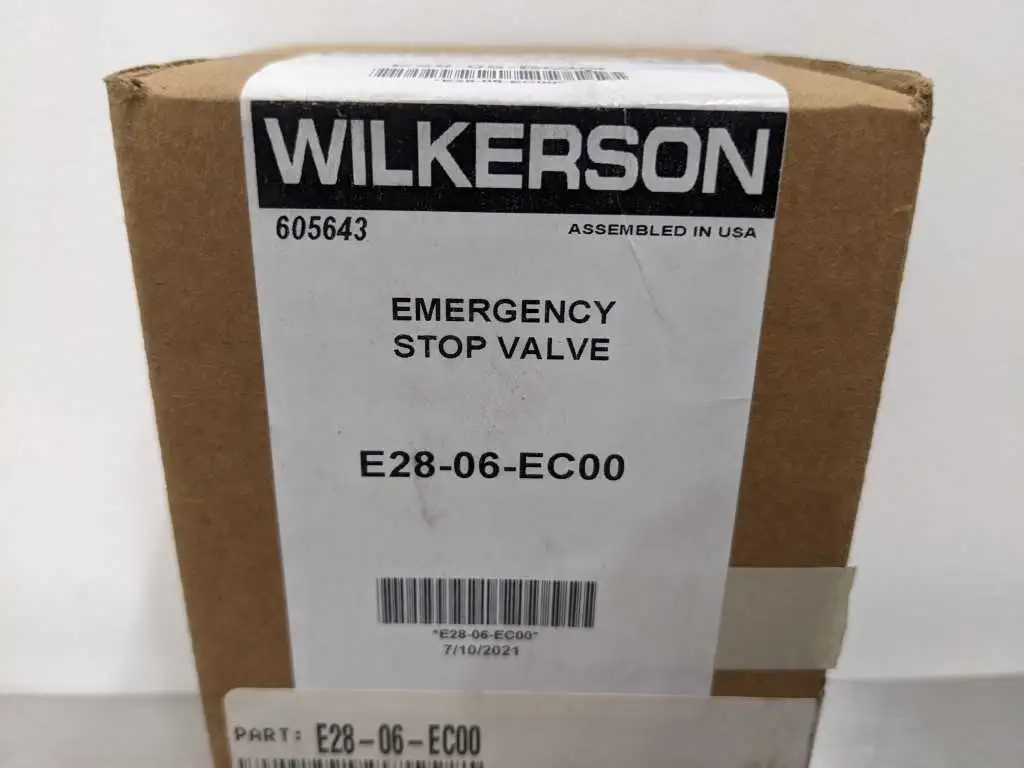 Wilkerson E28-06-EC00 Emergency Stop Valve E-Stop - Image 2