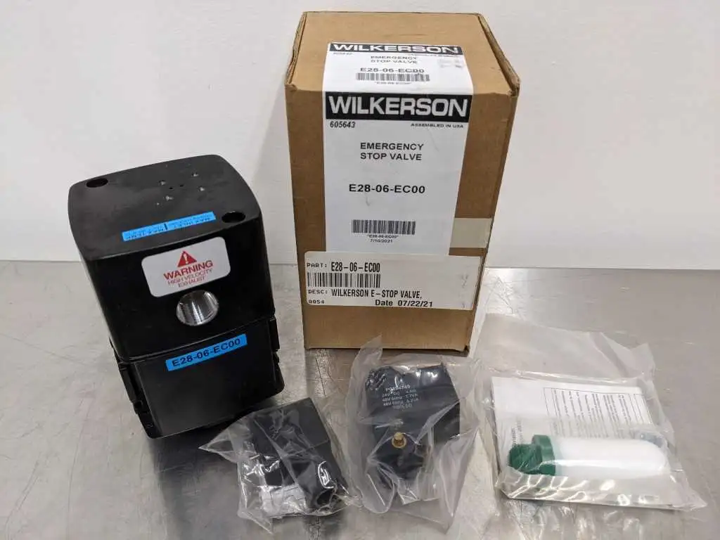 Wilkerson E28-06-EC00 Emergency Stop Valve E-Stop - Image 4