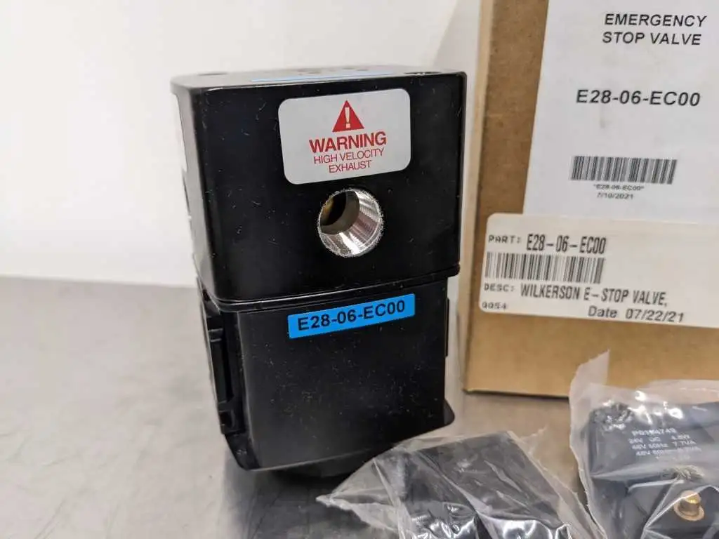 Wilkerson E28-06-EC00 Emergency Stop Valve E-Stop - Image 7