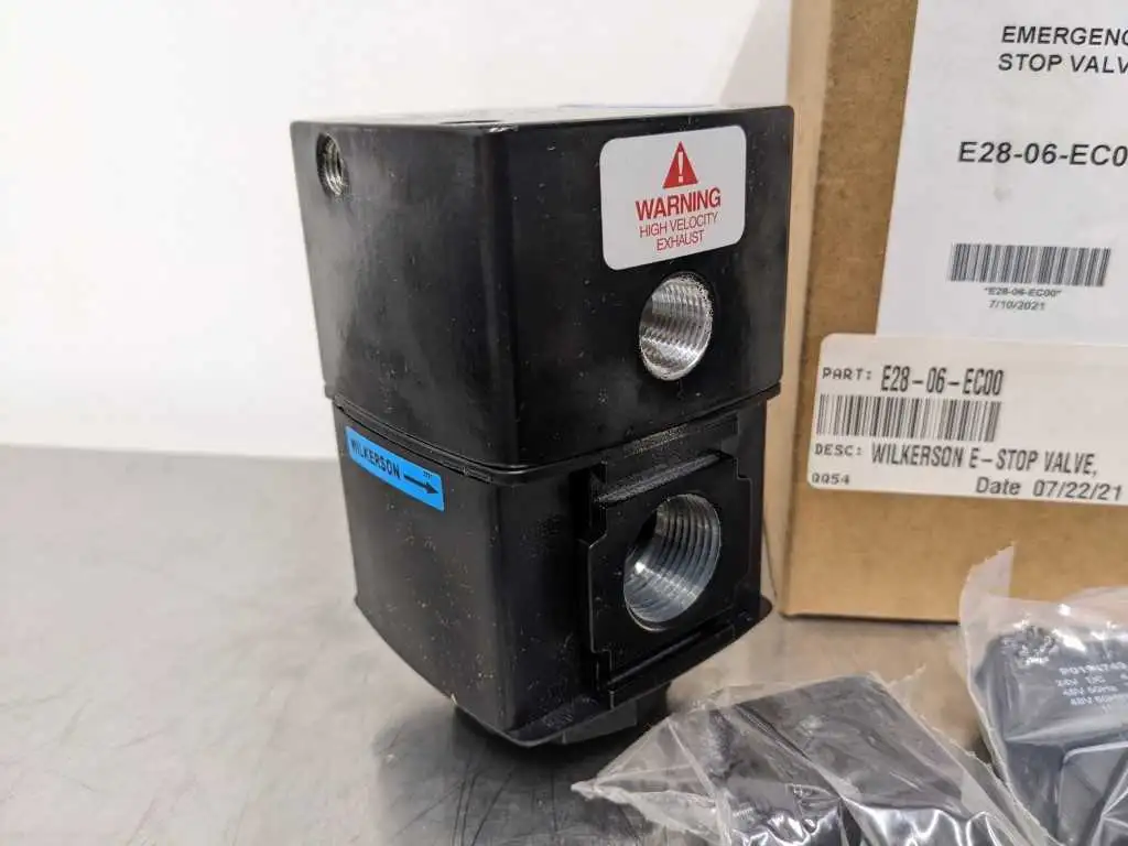 Wilkerson E28-06-EC00 Emergency Stop Valve E-Stop - Image 8