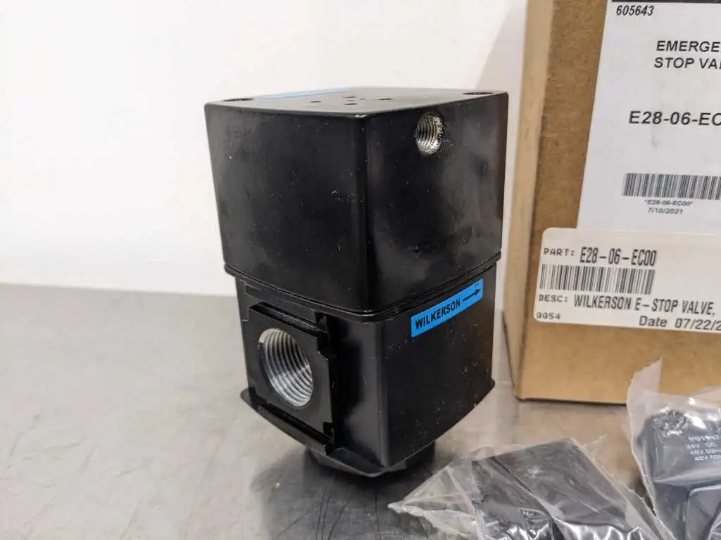 Wilkerson E28-06-EC00 Emergency Stop Valve E-Stop - Image 9
