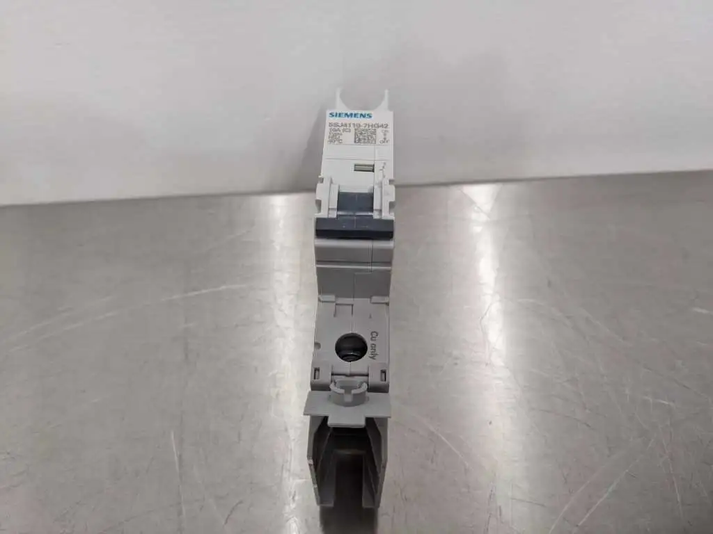 Siemens 5SJ4110-7HG42 Miniature Circuit Breaker 10A 1 Pole - Image 7