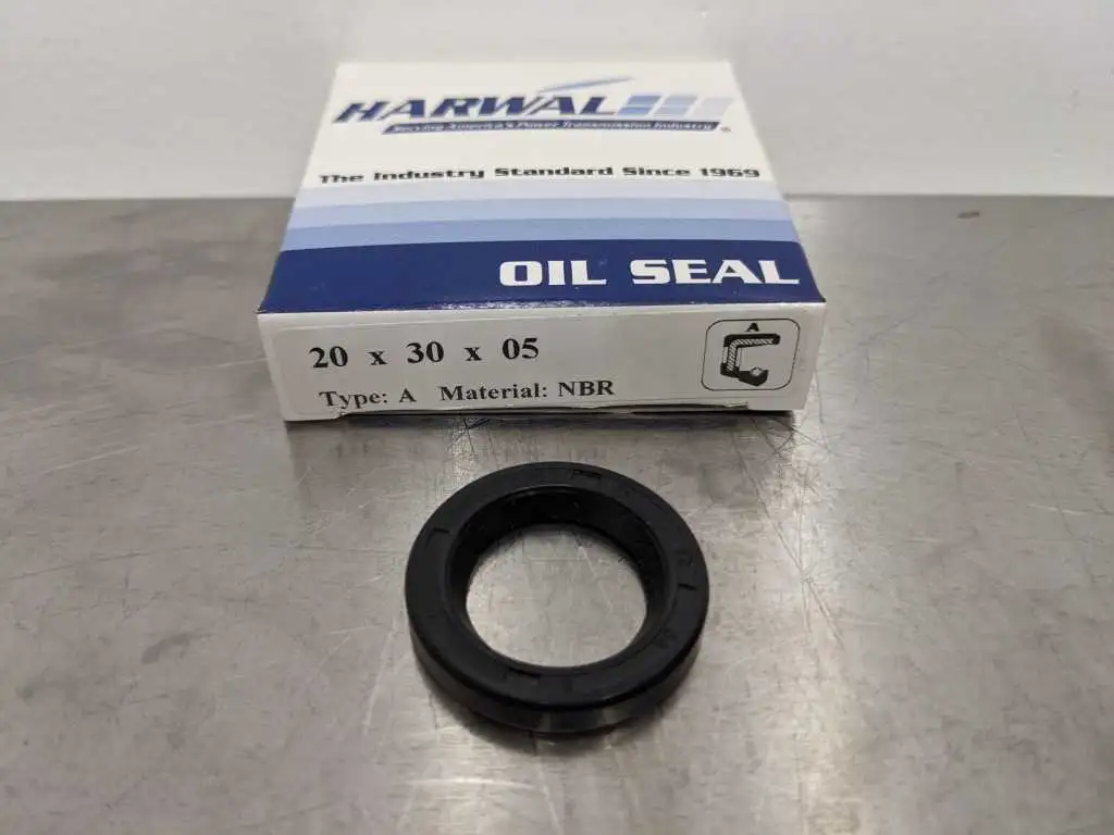 Harwal 203005 A NBR Oil Seal 20 x 30 x 05 A NBR - Image 3