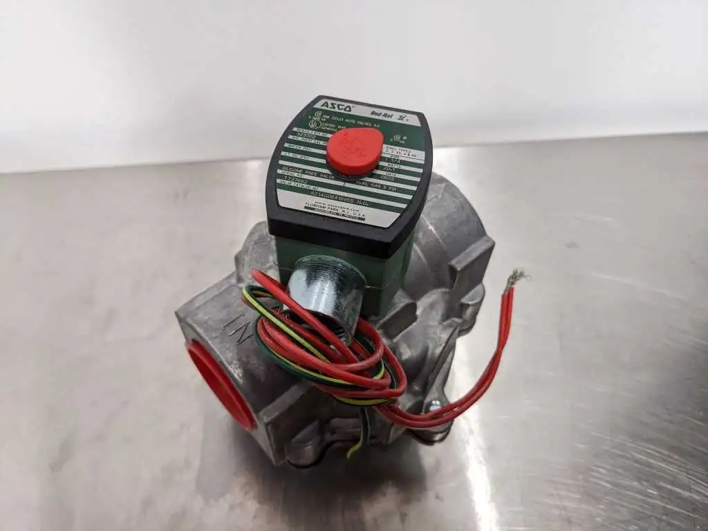 ASCO 8214G06418955 N.O. Solenoid Valve 1 1/4 60/120 Fuel Gas 5 PSI - Image 3