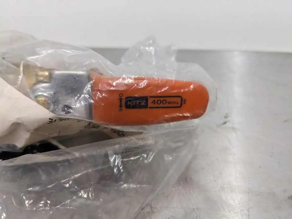Kitz 400 WOG T3/8 Brass Ball Valve 3/4 inch 400 PSI - Image 3