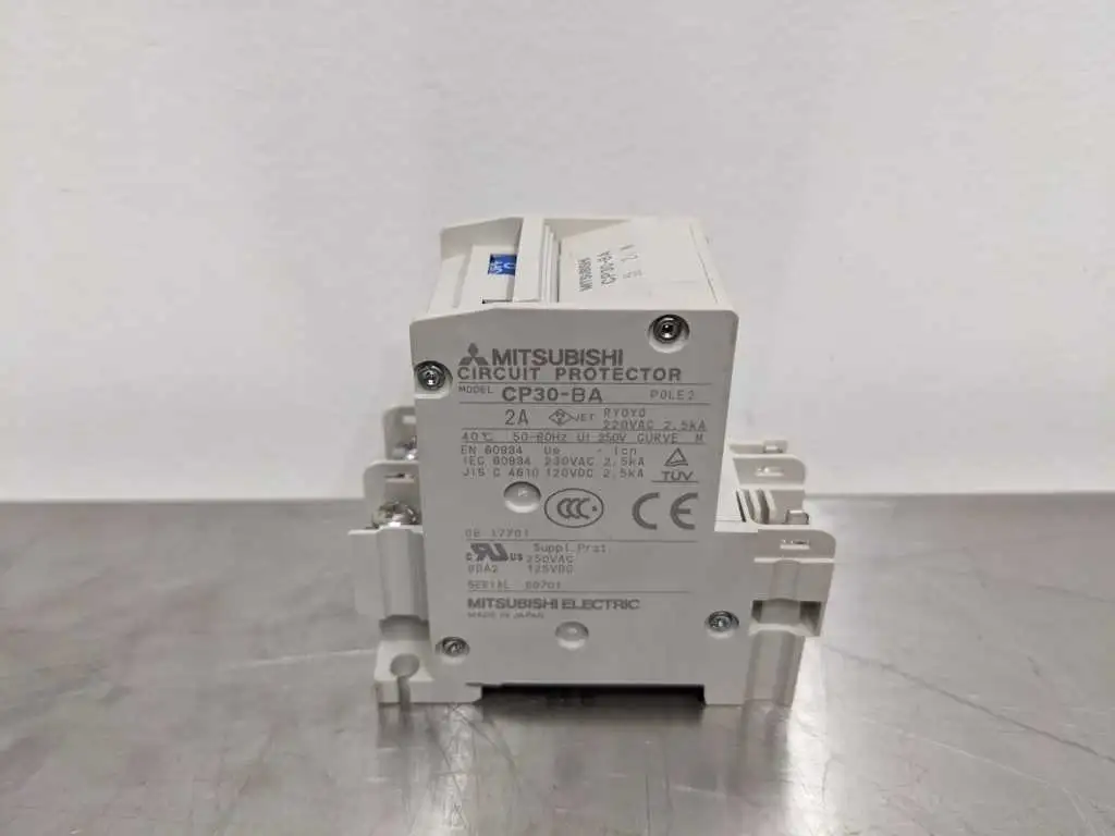 Mitsubishi CP30-BA Circuit Protector 2A 2 Pole 2A - Image 2