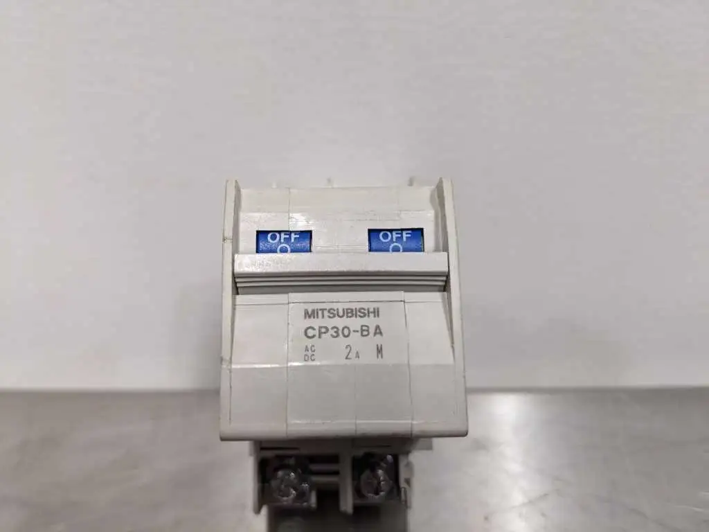 Mitsubishi CP30-BA Circuit Protector 2A 2 Pole 2A - Image 6