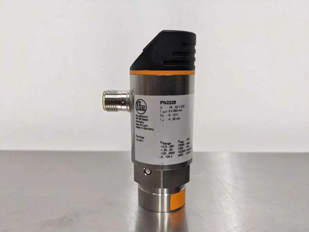 IFM Efector PN2228 Pressure Sensor with Display PN-,25-RBN14-MFRKG/US/ /V - Image 5