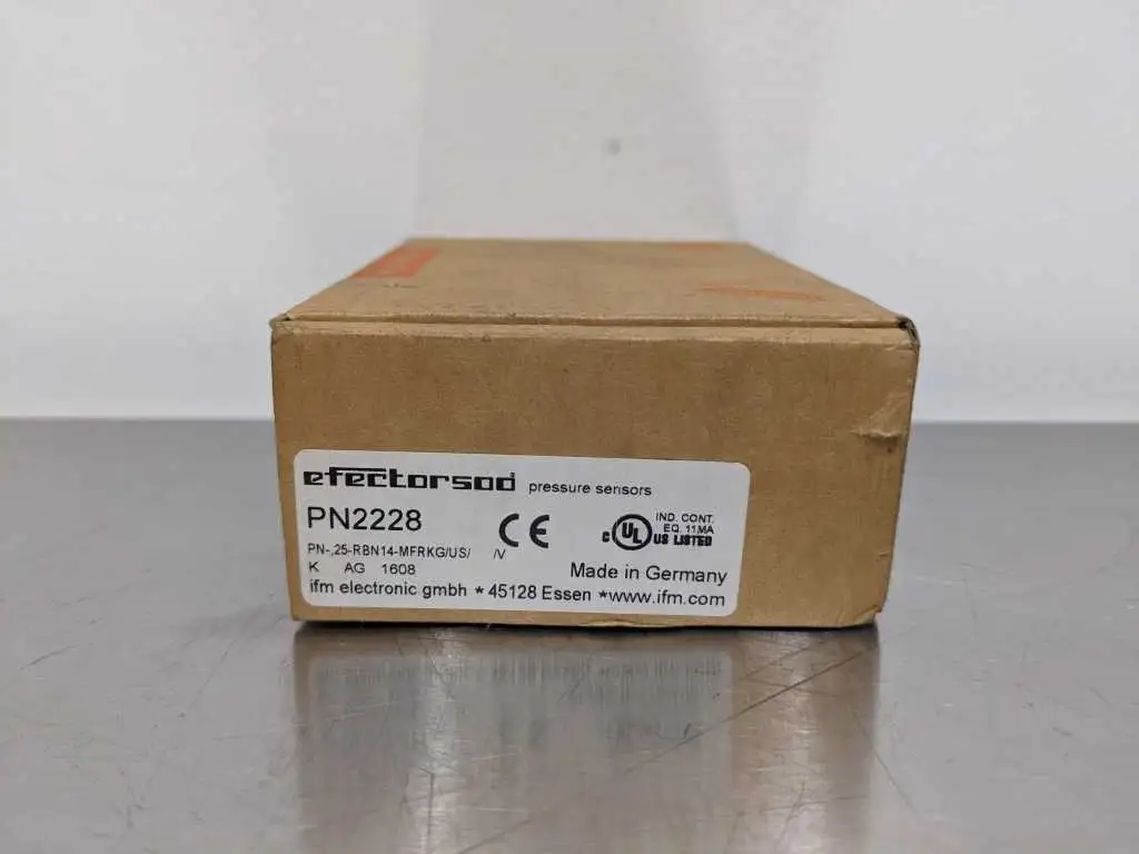 IFM Efector PN2228 Pressure Sensor with Display PN-,25-RBN14-MFRKG/US/ /V - Image 8
