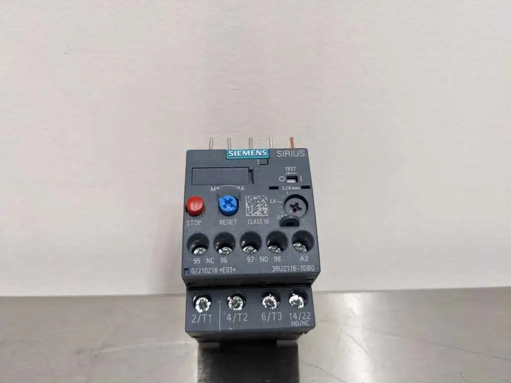 Siemens 3RU2116-1DB0 Thermal Overload Relay 2, 2-3, 2, A Brand New - Image 7
