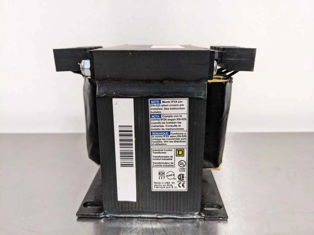 Square D 9070T500D32 Transformer 0.5 KVA/0.3 KVA Pri 220/440/550 230/460/575 240/480/600 Sec 90/110 95/115 100/120 - Image 6