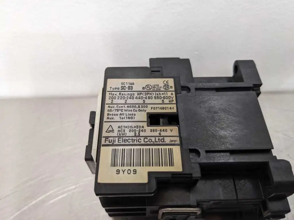 Fuji SC-03 Contactor 2,5HP 11A SC11AA - Image 6