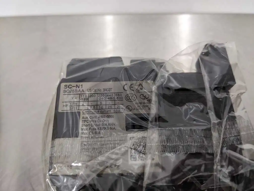 Fuji SC-N1 Magnetic Contactor (26) 2a2b(2NO2NC) 3NC0T0B22 New in Box - Image 7