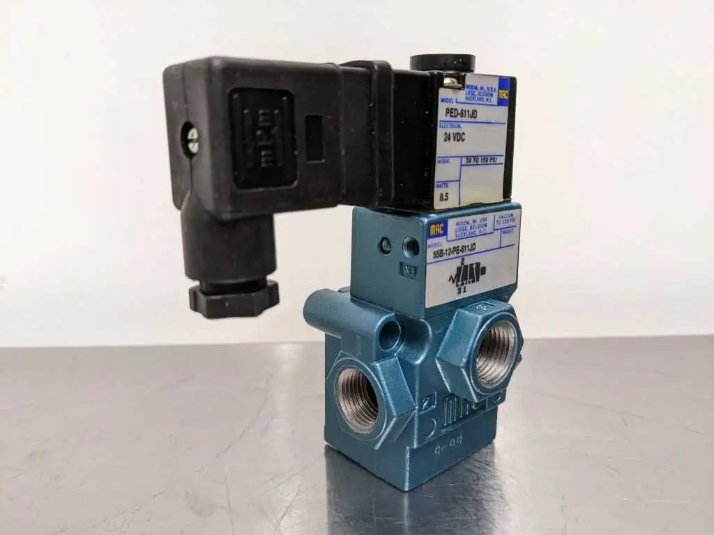 MAC 55B-12-PE-611JD Solenoid Valve with PED-611JD - Image 5