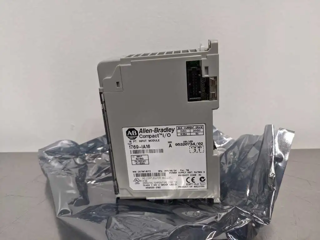 Allen-Bradley 1769-IA16 16 PT 120VAC Input Ser A FRM 3.1 95320734/02 - Image 3