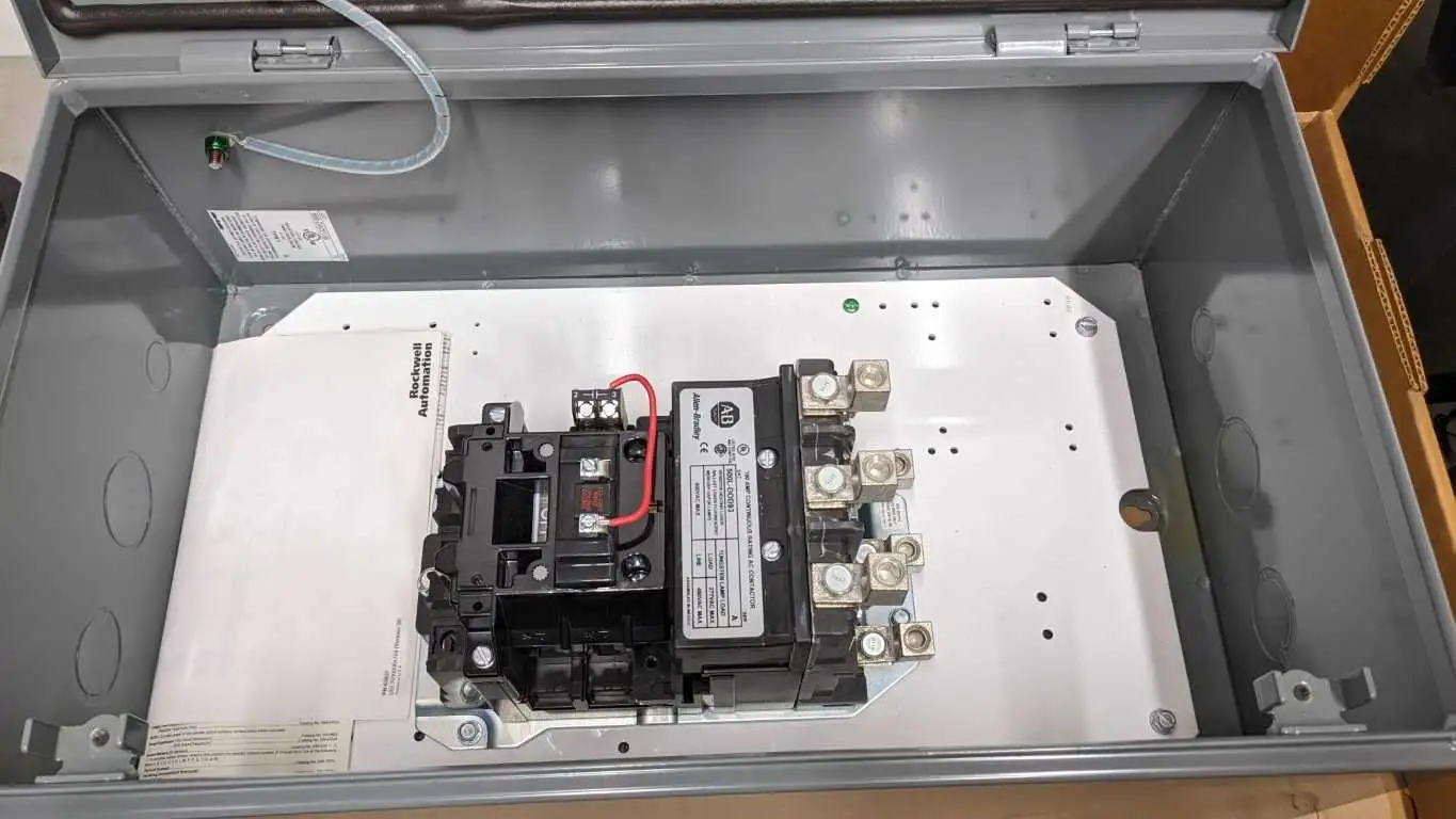 Allen-Bradley 500L-DAD930 AC Lighting Contactor 100 Amp 3 Pole N.O. Auxiliary Contact PN-100843 - Image 8