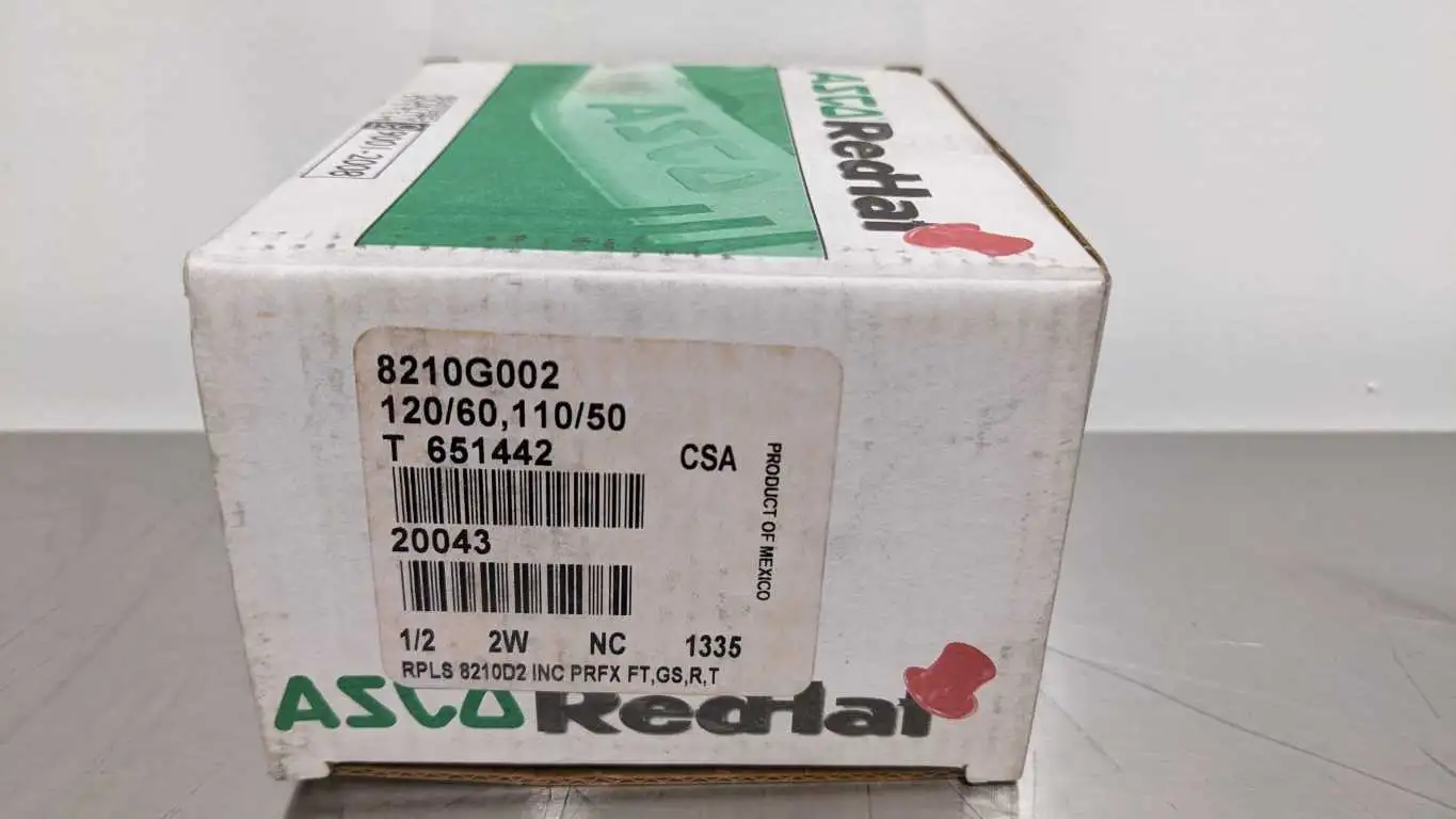 ASCO 8210G002 Solenoid Valve 1/2" 1/2 Inch Replaces 8210D2 110/120V - Image 7