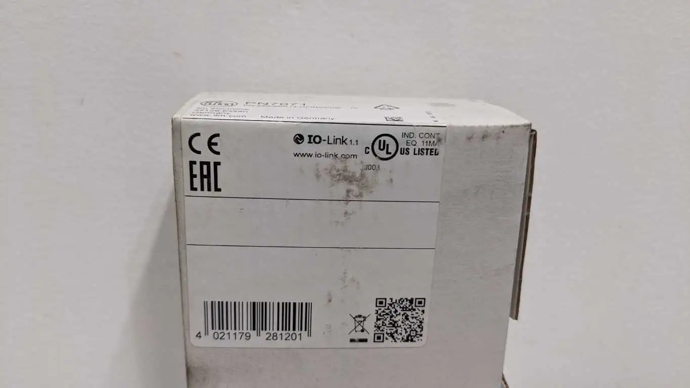 IFM Efector PN7071 Pressure Sensor with Display PN-250-SER14-QFRKG/US/ /V New in Box - Image 12