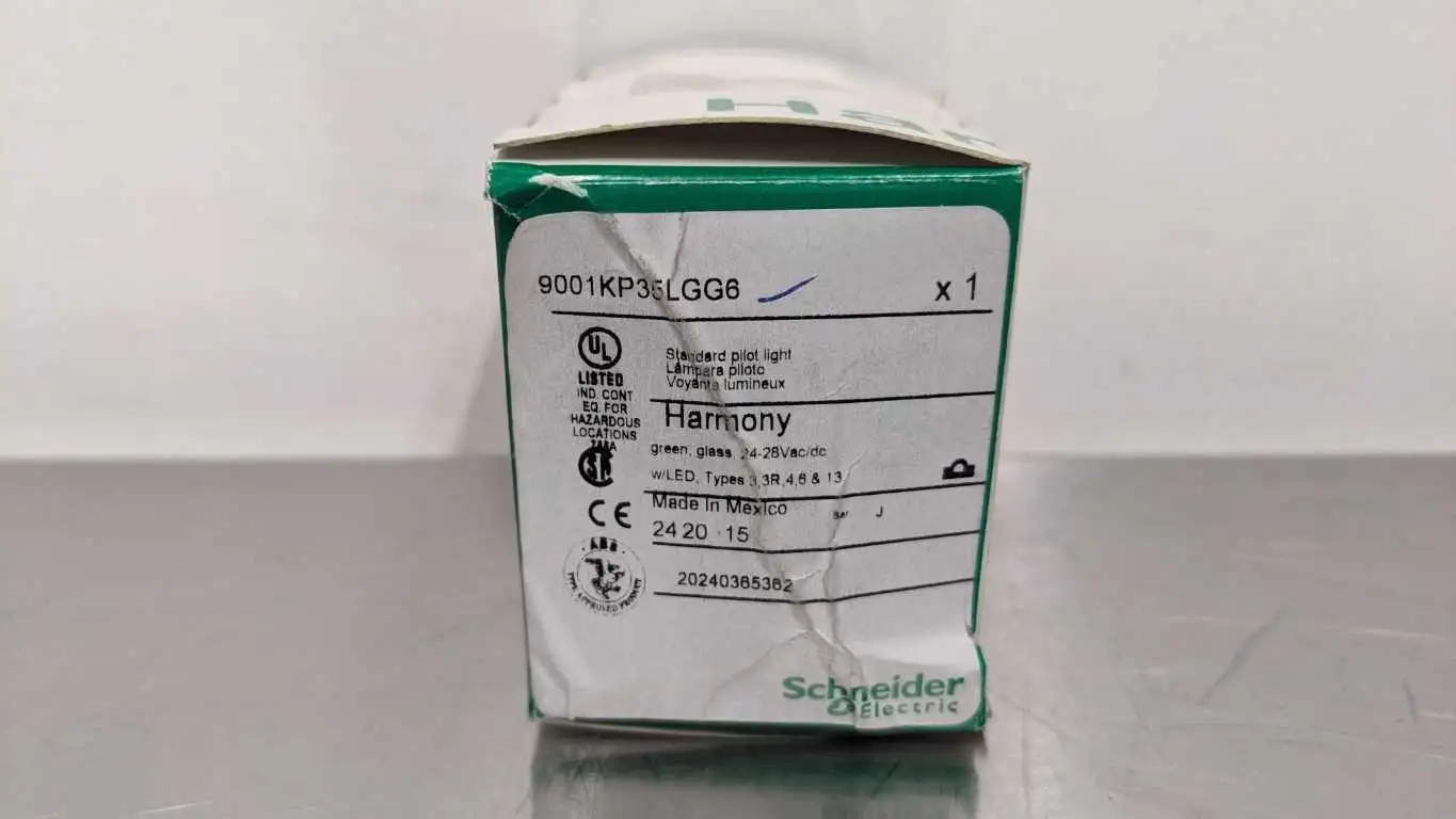 Schneider Electric 9001KP35LGC6 Standard Pilot Light Green LED Harmony - Image 8