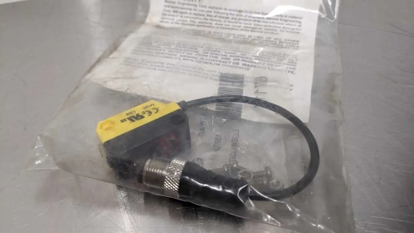 Banner QS18VP6AF100Q5 Photoelectric Proximity Sensor 100mm 68326 New in Box - Image 5