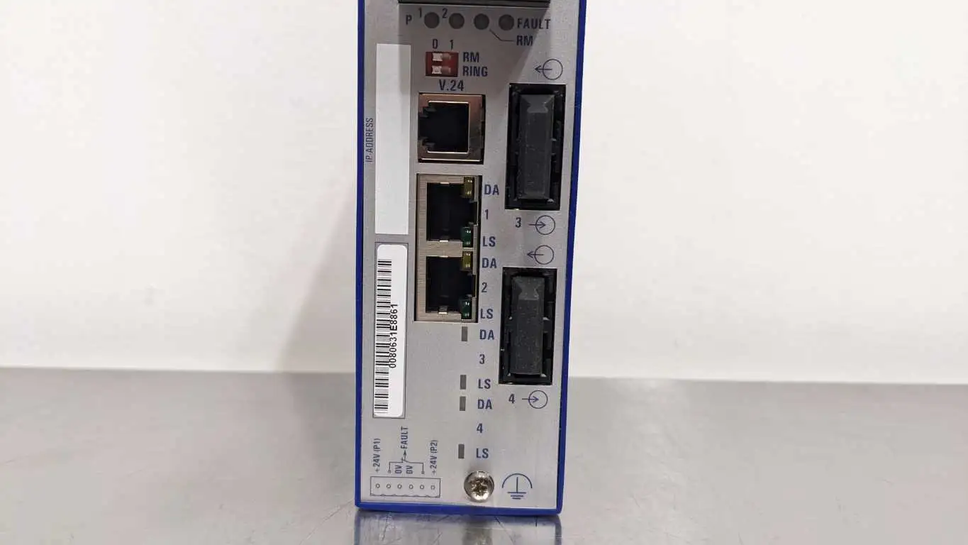 Hirschmann RS2-4R 2MM SC Unmanaged Rail Switch New in Box Belden - Image 9