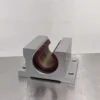 PBC Linear PN08 Mounted Linear Bearing 1/2 in Inside Dia Self-Aligning Frelon Gold - Image 2