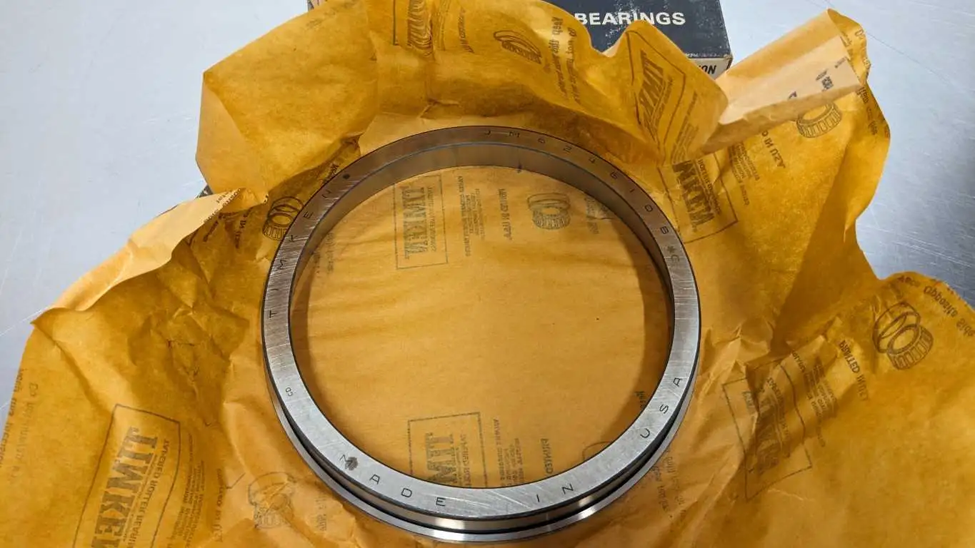 Timken JM624610B Tapered Roller Bearing Cup 180mm x 26mm Tapered Single & Flange - Image 2